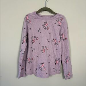 Girls Justice Unicorn Soft Top Size 6/7